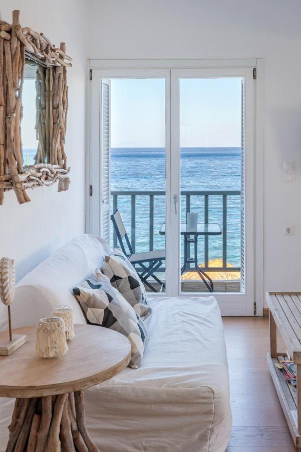 Uno Luxury Apartment With Sea View Livadia  Exterior foto