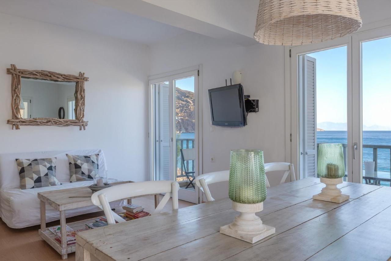 Uno Luxury Apartment With Sea View Livadia  Exterior foto